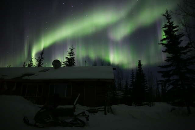 Midnight sun Boreal Lodge